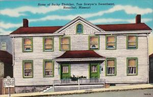 Missouri Hannibal Home Of Becky Thatcher Tom Sawyer's Sweetheart