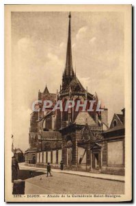 Old Postcard Dijon Apse of the cathedral Saint Benigne