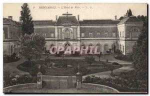 Old Postcard Montargis L & # City 39hotel