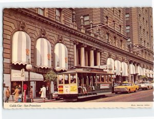 M-147101 Powell Street Cable Car at Geary St San Francisco California USA