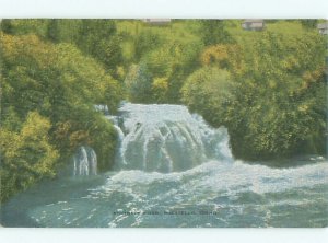 Linen RIVER SCENE Pocatello Idaho ID AE6271