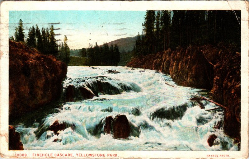 Firehole Cascade,Yellowstone National Park BIN