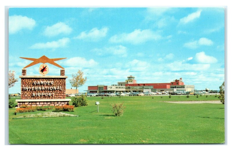 Postcard Gander International Airport, Gander, Newfoundland Canada G57