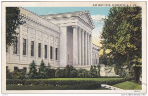 Art Institute, MINNEAPOLIS, Minnesota, PU-1933