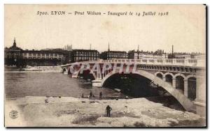 Old Postcard Lyon Wilson Bridge lnaugure July 14, 1918
