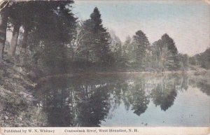 New Hampshire West Henniker Contoocook River 1900