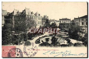 Old Postcard Montauban Square Prefecture