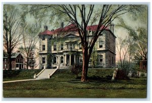 c1910 Alpha Delta Phi House Amherst College Amherst Massachusetts MA Postcard