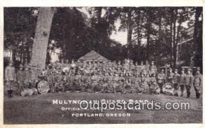 Multnomah Guard Band, Portland, OR, USA Red Cross 1919 crease right bottom co...