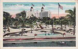 Florida Miami The Nautilus Hotel 1930