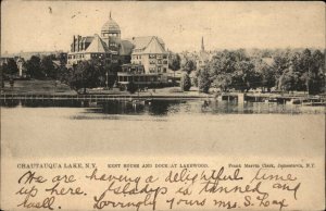 Tuck Chautauqua Lake New York NY Kent House c1910 Vintage Postcard