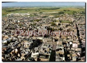 Old Postcard By Plane Saint Quentin Aisne general view Pilot operator R Henrard