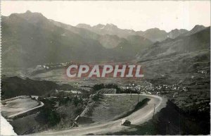 Old Postcard Col de Vars and laces to Guillestre