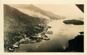 Postcard RPPC Alaska Ketchikan Air View 1920s 23-4410