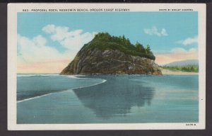 Oregon Coast Highway, Proposal Rock, Neskowin Beach - LINEN