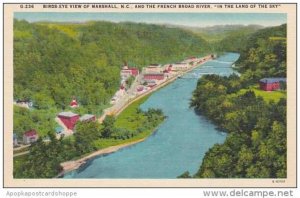 North Carolina Marshall Birds Eye View Of Marshall And the French Broad River