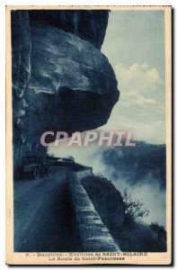 Old Postcard Dauphine near Saint Hilaire Road St Pancras