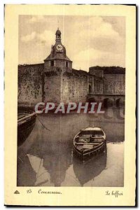 Old Postcard Concarneau The Belfry