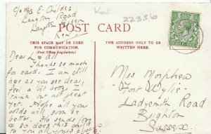 Kent Postcard - London Road - Tunbridge Wells   ZZ356 