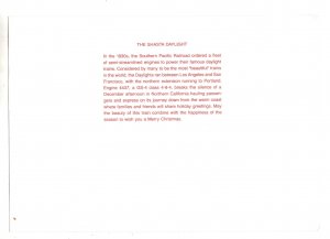 Southern Pacific Railway Train, California