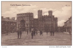 Castle Square , CARNARVON , Gwynedd, north-west Wales  , 00-10s