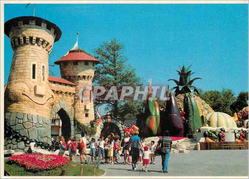 Modern Postcard Series Asterix park romantic tower