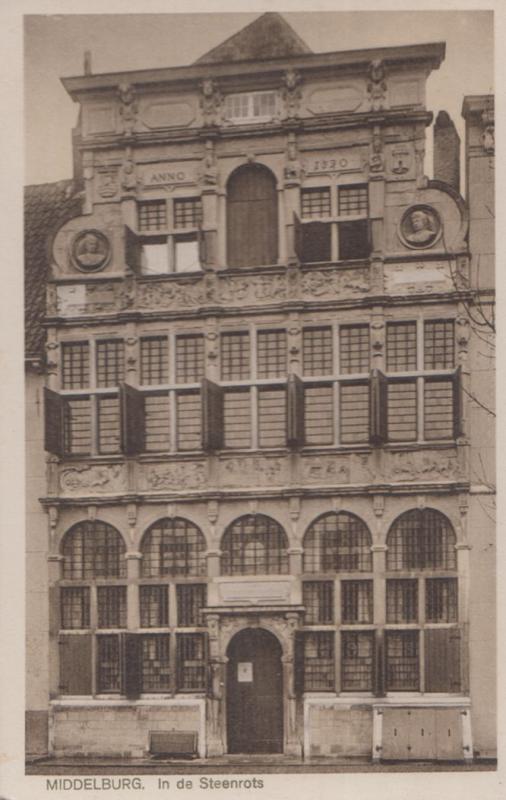 Middelburg Steenrots Old German Postcard