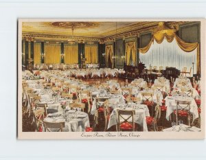 Postcard Empire Room, Palmer House, Chicago, Illinois