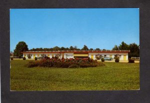 MD Charles Restaurant Motor Court Motel La Plata Maryland Postcard Ann Vennedey