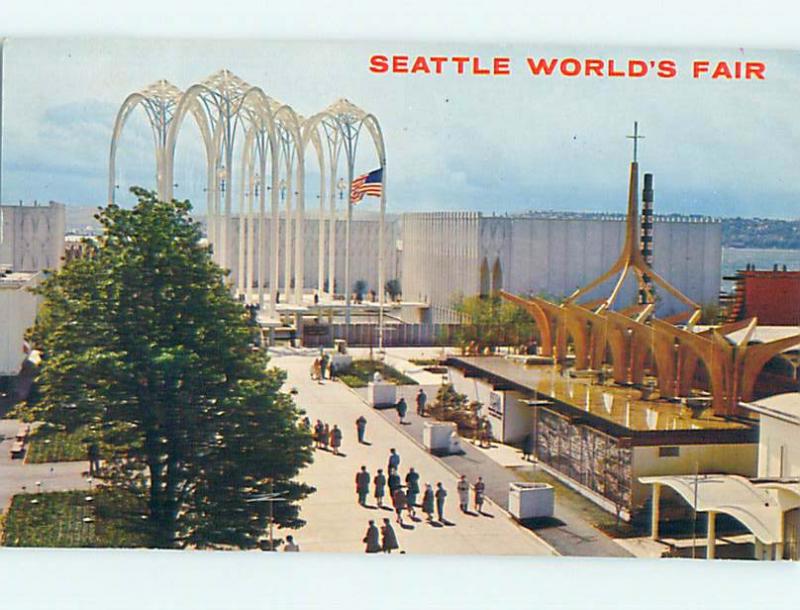 1962 Science Exhibit At World's Fair Seattle Washington WA Q3523