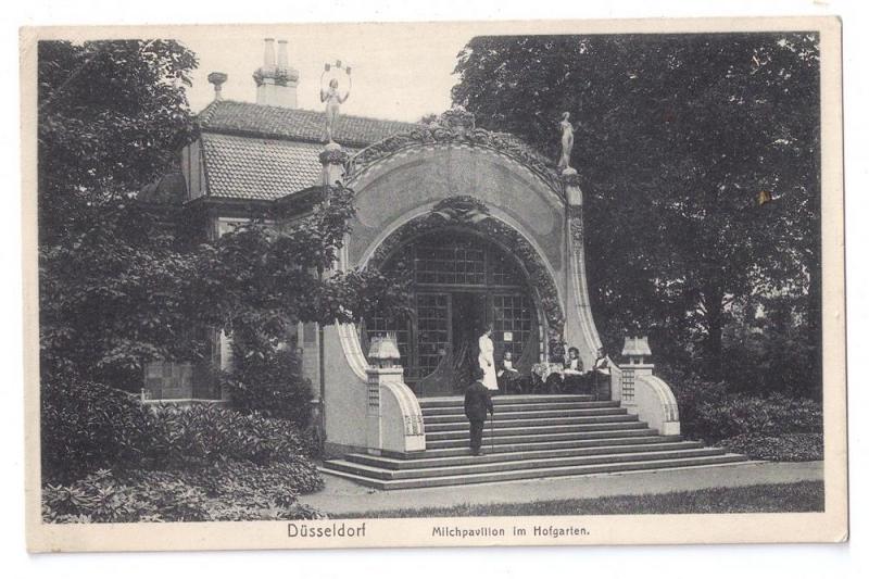 Dusseldorf Milchpavillon im Hofgarten Germany 