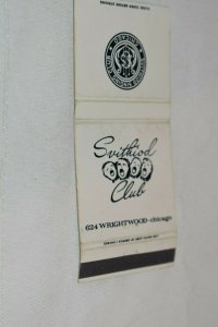 Svithiod Singing Club Chicago 30 Strike Matchbook Cover