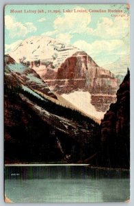 Mount Lefroy   Canada      Postcard