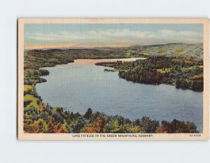 Postcard Lake Fairlee In The Green Mountains Vermont USA