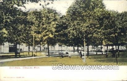 City Park in Cadillac, Michigan