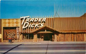 Tiki Bar Postcard Trader Dick's Restaurant & Casino Reno / Sparks NE Washoe Co.