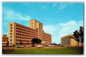 c1960 Parkland Memorial Hospital Harry Hines Boulevard Dallas Texas TX Postcard