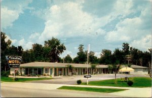 Vtg Ocala Florida FL Paradise Motel 1970s Chrome View Postcard