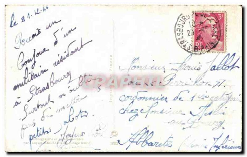 Old Postcard Fun Children Christmas Christmas Perrichon