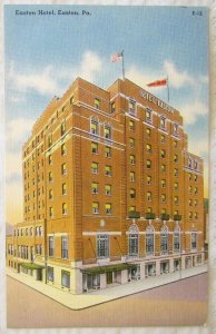 VINTAGE POSTCARD EASTON HOTEL EASTON PA