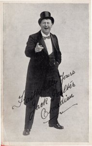 Jack Poulter Ode To The Brave 1920s Comedian Signed Photo