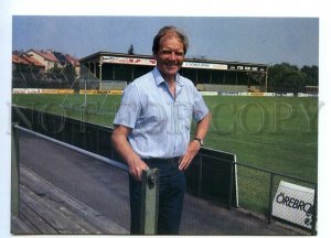 496188 1985 Orvar Bergmark Swedish football manager bandy player autograph