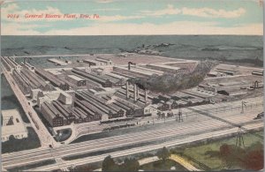 Postcard General Electric Plant Erie PA