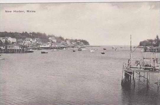 Maine New Harbor Albertype