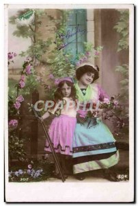 Old Postcard Fantaisie Child