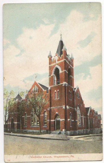 Methodist Church Waynesboro PA 1908