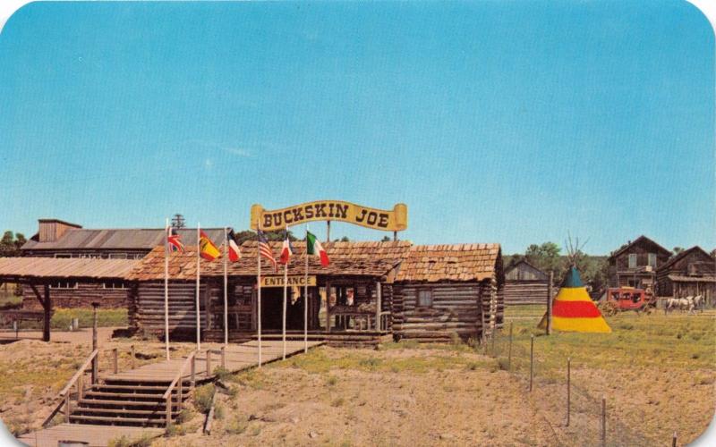 BUCKSHIN JOE-THEME PARK OF A MINING TOWN~CANON CITY COLORADO POSTCARD