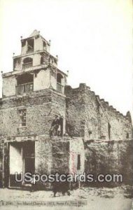 San Miguel Church 1872 in Santa Fe, New Mexico