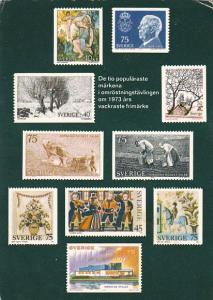 Stamps Of Sweden Various Issues