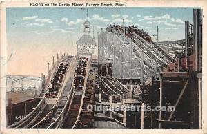 Racing on the Derby Races Revere Beach, MA, USA 1918 